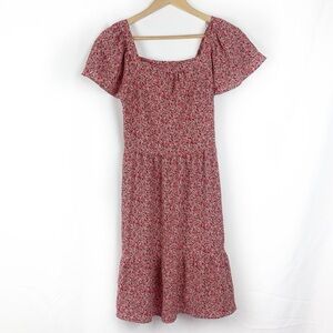 Monteau Floral Midi Dress